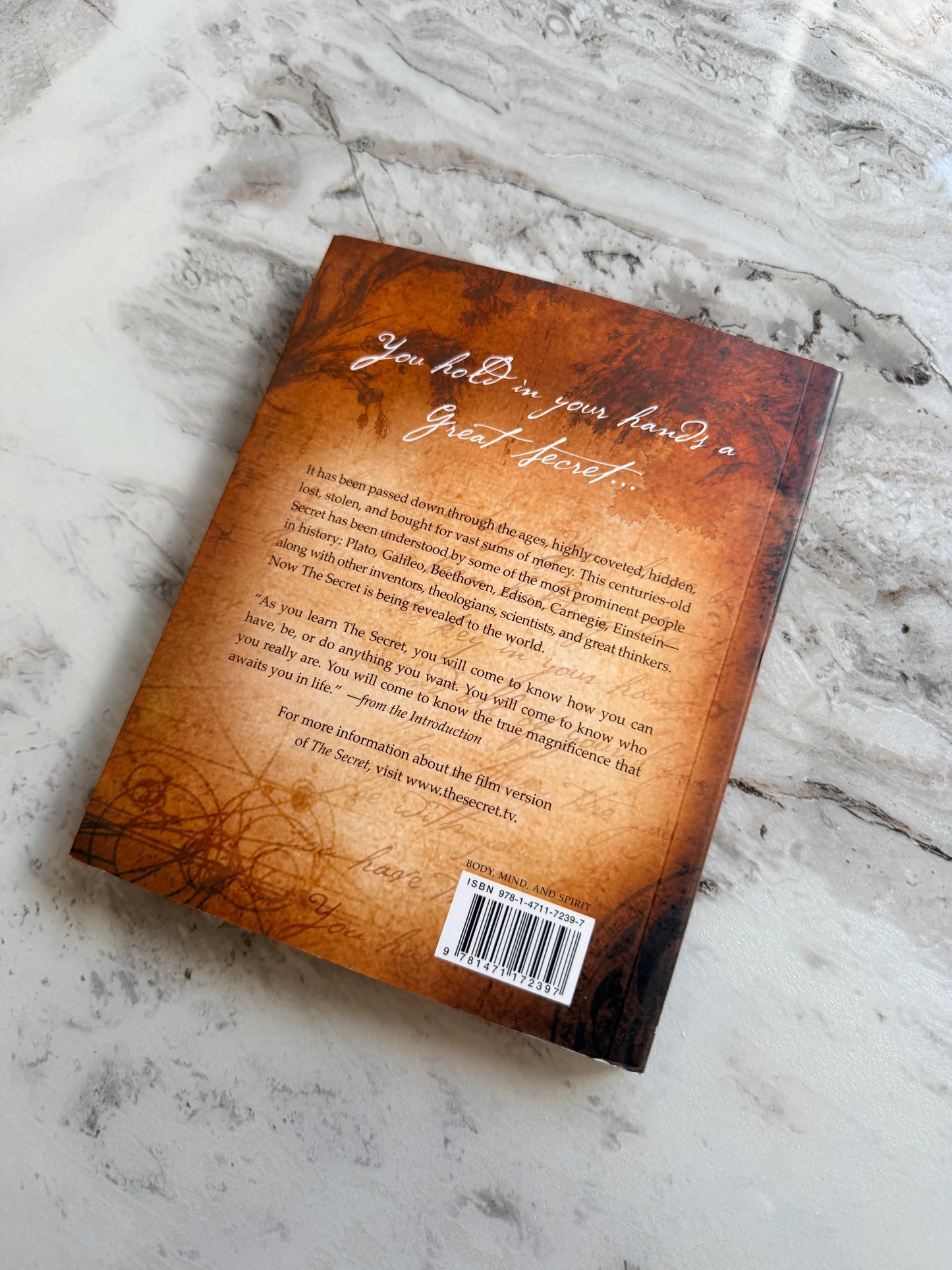 The Secret by Rhonda Byrne Law of Attraction & Personal Development Book